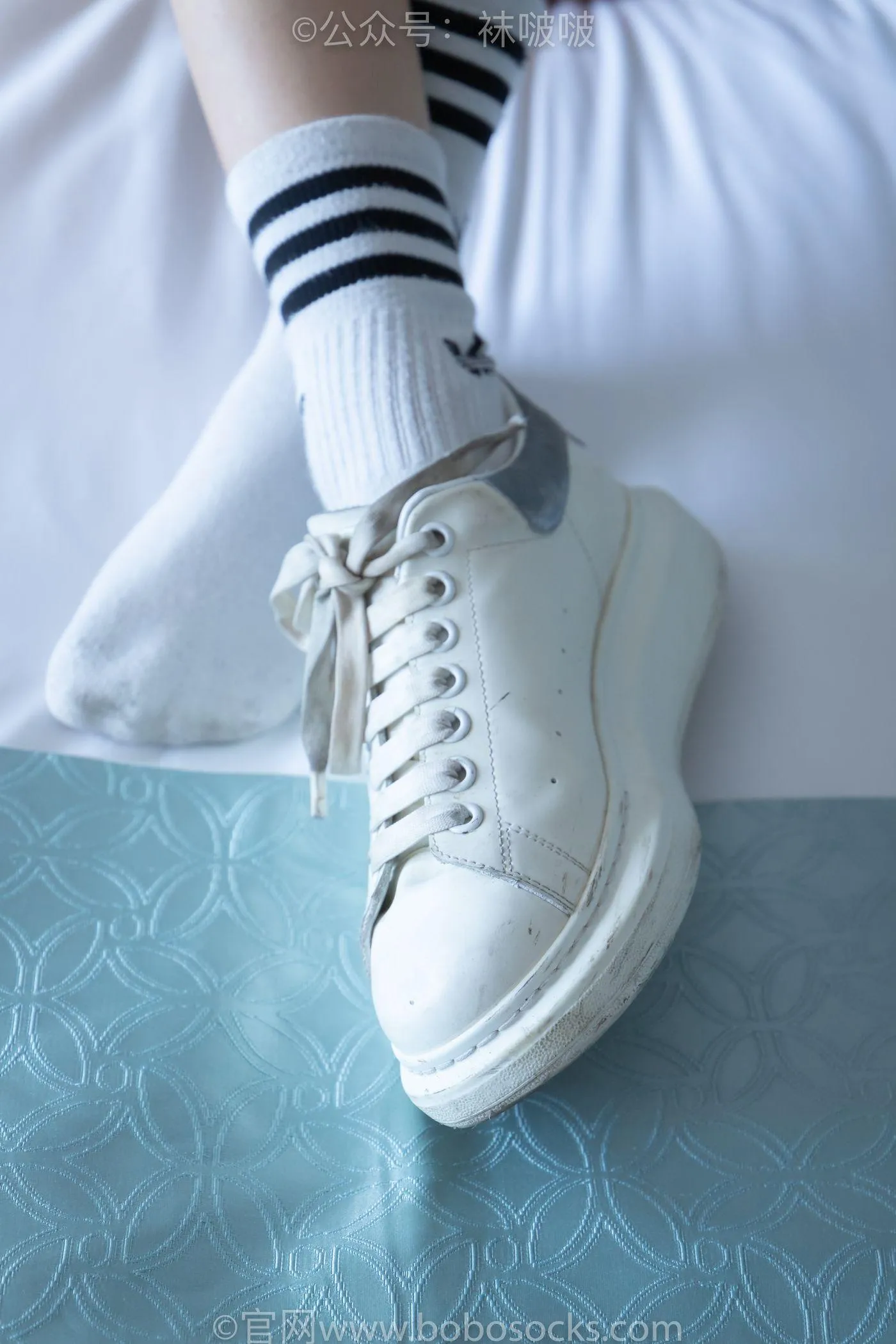 [BoBoSocks袜啵啵]NO.003 果冻-麦昆鞋、白色脏棉袜 [133P]插图4